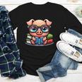 Book Lover Reading Pig Youth Long Sleeve Tee