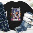 Book Lover Tarot Card The Reader Mystic Skeleton Youth Long Sleeve Tee Book Lover Tarot Card The Reader Mystic Skeleton Youth Long Sleeve Tee