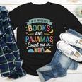 Book Lovers Reading Bedtime Cozy Pajama For Librarians Youth Long Sleeve Tee Book Lovers Reading Bedtime Cozy Pajama For Librarians Youth Long Sleeve Tee