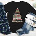 Book Merry Little Christmas Tree Holiday Youth Long Sleeve Tee