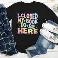 Book Readers I Closed My Book To Be Here Youth Long Sleeve Tee Book Readers I Closed My Book To Be Here Youth Long Sleeve Tee