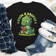 Book A Saurus Bookasaurus Dinosaur Book Girls Boys Toddler Youth Long Sleeve Tee