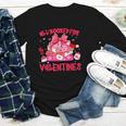 All Booked For Valentines Coquette Bow Book Valentine Day Youth Long Sleeve Tee