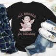 All Booked For Valentines Cute Cherub Vintage Book Lover Youth Long Sleeve Tee All Booked For Valentines Cute Cherub Vintage Book Lover Youth Long Sleeve Tee
