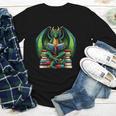Books Dragon Reading Book Youth Long Sleeve Tee
