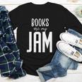 Books Are My Jam Graphic For Introverts Youth Long Sleeve Tee