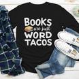 BOOKS ARE JUST WORD TACOS Youth Long Sleeve Tee BOOKS ARE JUST WORD TACOS Youth Long Sleeve Tee