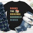 Books The Original Handheld Device Vintage Book Youth Long Sleeve Tee Books The Original Handheld Device Vintage Book Youth Long Sleeve Tee