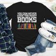 Never Too Many Books Read Book Reading Librarian Men Women Youth Long Sleeve Tee Never Too Many Books Read Book Reading Librarian Men Women Youth Long Sleeve Tee