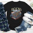 Books Rock Rock'n Roll Science Of Reading Teachers Guitar Youth Long Sleeve Tee
