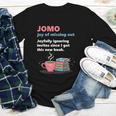 Books Saying JOMO Joy Of Missing Out For Bookworms Youth Long Sleeve Tee