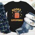 Books Are My Superpower Cute Reading Lover Youth Long Sleeve Tee Books Are My Superpower Cute Reading Lover Youth Long Sleeve Tee