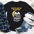 Books Are My Valentine Cute Book Lover Valentine's Day Youth Long Sleeve Tee Books Are My Valentine Cute Book Lover Valentine's Day Youth Long Sleeve Tee