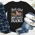 Bookworm Book Just A Girl Who Loves Books Youth Long Sleeve Tee Bookworm Book Just A Girl Who Loves Books Youth Long Sleeve Tee