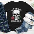 I Buy Her Books And Call Her A Good Girl Book Lover Youth Long Sleeve Tee I Buy Her Books And Call Her A Good Girl Book Lover Youth Long Sleeve Tee