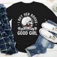 I Buy Her Books And Call Her A Good Girl Reading Book Lover Youth Long Sleeve Tee I Buy Her Books And Call Her A Good Girl Reading Book Lover Youth Long Sleeve Tee