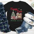 Candy Cane Book Club Holiday Party & Book Exchange Youth Long Sleeve Tee