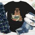 Capybara Glasses Reading Books Capybara Nerd Bookworm Youth Long Sleeve Tee Capybara Glasses Reading Books Capybara Nerd Bookworm Youth Long Sleeve Tee