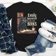 Cats And Books Book & Cat Lover Easily Distracted By Youth Long Sleeve Tee Cats And Books Book & Cat Lover Easily Distracted By Youth Long Sleeve Tee