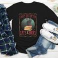 Cats And Books Lover Reading Literary Feline Humor Youth Long Sleeve Tee