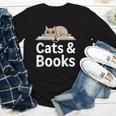 Cats And Books Youth Long Sleeve Tee Cats And Books Youth Long Sleeve Tee