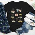 Cats Reading Books Cat Lover Youth Long Sleeve Tee