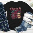 Chapter 31 Gothic 31st Birthday Book Lover Dark Romance Youth Long Sleeve Tee