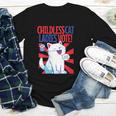 Childless Cat Ladies Vote Kamala Harris Cute Comic Book Cat Youth Long Sleeve Tee