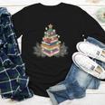 Christmas Book Reading Reader Xmas Bibliophile -Adult Christmas Tree Book Modern Youth Long Sleeve Tee Christmas Book Reading Reader Xmas Bibliophile -Adult Christmas Tree Book Modern Youth Long Sleeve Tee