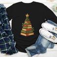 Christmas Book Tree Bookshelf Holiday For Readers Librarians Youth Long Sleeve Tee Christmas Book Tree Bookshelf Holiday For Readers Librarians Youth Long Sleeve Tee