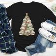 Christmas Book Tree Teacher Book Lover Xmas Librarian Youth Long Sleeve Tee Christmas Book Tree Teacher Book Lover Xmas Librarian Youth Long Sleeve Tee