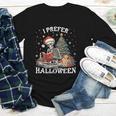 Christmas Outfit I Prefer Halloween Book Reading Skeleton Youth Long Sleeve Tee Christmas Outfit I Prefer Halloween Book Reading Skeleton Youth Long Sleeve Tee