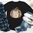 I Closed My Book To Be Here Fall Pumpkin Youth Long Sleeve Tee