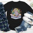 Color Our World Summer Reading 2025 Cute Book Wildflowers Youth Long Sleeve Tee