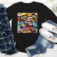 Comic Book Pop Art Modern Fun Youth Long Sleeve Tee Comic Book Pop Art Modern Fun Youth Long Sleeve Tee