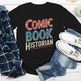 Comic Book Historian Vintage Comic Book Collector Youth Long Sleeve Tee