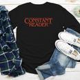 Constant Reader Fan Of Horror Suspense Books Bibliophile Youth Long Sleeve Tee