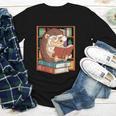 Cute Hedgehog Book Nerd Youth Long Sleeve Tee Cute Hedgehog Book Nerd Youth Long Sleeve Tee