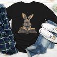 Cute Rabbit Bunny Book Lover Youth Long Sleeve Tee Cute Rabbit Bunny Book Lover Youth Long Sleeve Tee