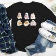 Cute Spooky Reading Book Halloween Fall Ghost Autumn Youth Long Sleeve Tee