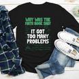 Dad Joke Why Was The Math Book Sad Pun Dad Jokes Youth Long Sleeve Tee