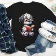 Dalmatian Reading a Book Dog Youth Long Sleeve Tee