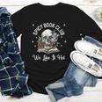 Dark Romance Lover Spicy Book Club Bookish Merch Morally Youth Long Sleeve Tee