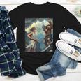 David And Goliath Bible Book Of Samuel King David Comic Youth Long Sleeve Tee