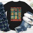 DCC Many Faces Of Mordecai Grid Gamer Series Book Youth Long Sleeve Tee DCC Many Faces Of Mordecai Grid Gamer Series Book Youth Long Sleeve Tee