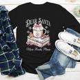 Dear Santa More Book Please Christmas Reading Book Librarian Youth Long Sleeve Tee Dear Santa More Book Please Christmas Reading Book Librarian Youth Long Sleeve Tee