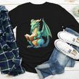 Dragon With Book Youth Long Sleeve Tee