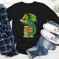 Dragon Reading Books Matching Bookworm Readers Librarian Youth Long Sleeve Tee Dragon Reading Books Matching Bookworm Readers Librarian Youth Long Sleeve Tee