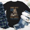 Drink Coffee Read Books Pet Cats Be Happy Bookworm Youth Long Sleeve Tee Drink Coffee Read Books Pet Cats Be Happy Bookworm Youth Long Sleeve Tee