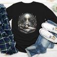 Duck Reading Book Full Moon Lake Scenery Youth Long Sleeve Tee Duck Reading Book Full Moon Lake Scenery Youth Long Sleeve Tee